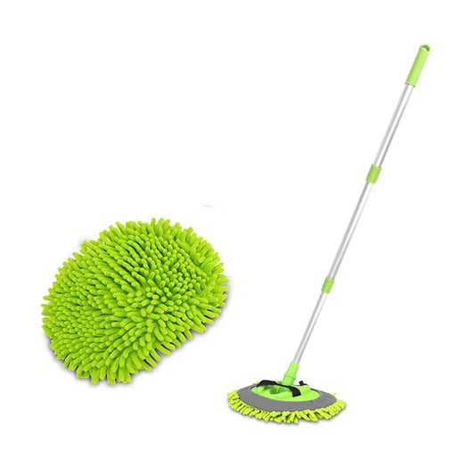 Car Cleaning Brush Detailing Adjustable Super Absorbent Car Wash Brush Telescoping Long Handle Cleaning Mop Auto Accessories